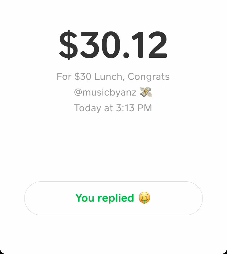 Rev_766's tweet photo. Won $30 lunch giveaway! Thankful AF #ayenzie #KissSquad #ItsExtra @MR_EXTRAEXTRA @JustKissesxo @musicbyanz https://t.co/PXJaTT0qul