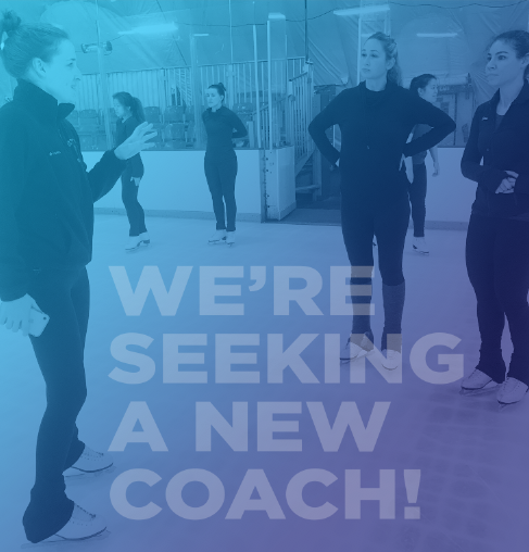 Gotham seeks a new coach! Visit gothamcitysynchro.com/news/coach for more info. ⛸️