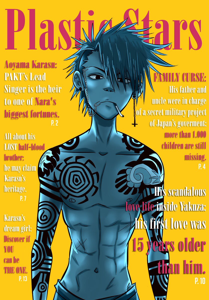 Keeping this thread aliveKarasu’s cover for Plastic StarsYeah, I’m just prepared for the call out people is gonna make me for letting him fuck with a grown up woman But idc. Because this is fiction. And idgaf about your opinion