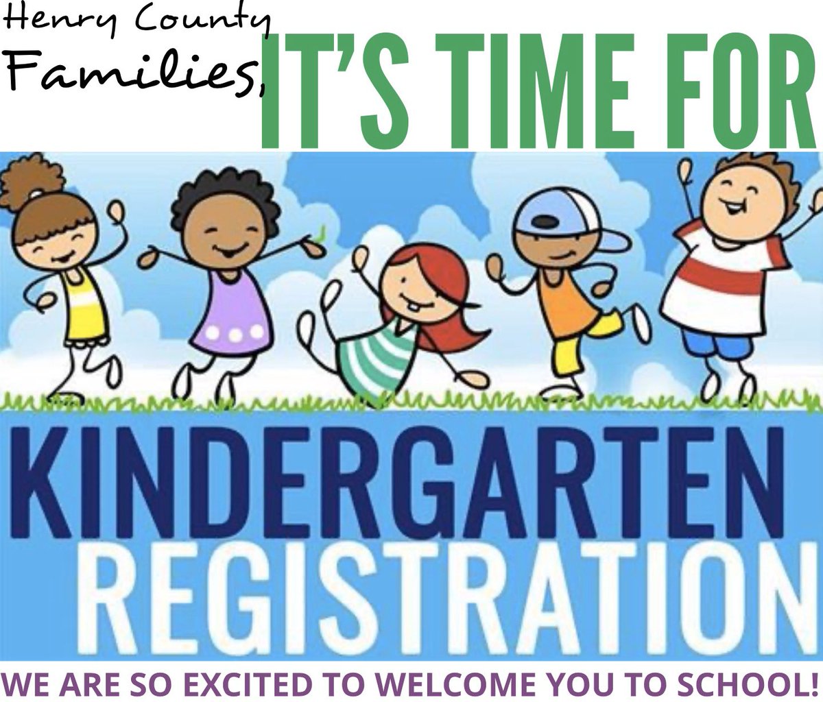 hcps_va's tweet photo. It’s time for #kindergartenregistration! If your child is new to HCPS, complete the form at https://t.co/tx2U4hm4oO  Note: If your child attended preschool at one of our schools, you will receive a specific registration email for your returning student. https://t.co/tTPqnOb8pa
