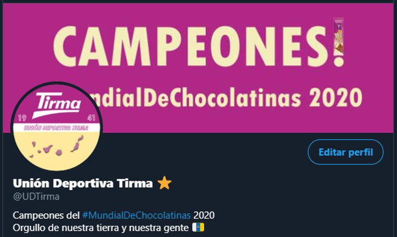 UDTirma's tweet photo. #MundialDeChocolatinas

Otro nivel ⭐️

#TirMaracanazo
#TirmaForever https://t.co/JZwXjMtBVa