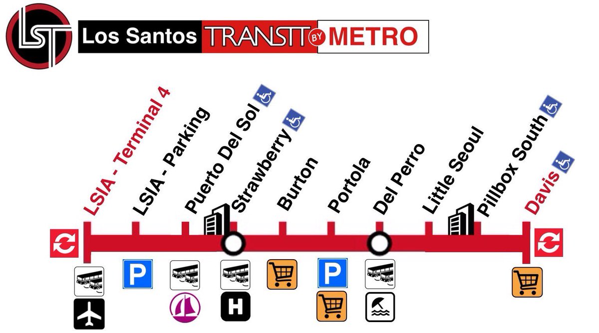 LST_METRO's tweet photo. Portola Drive is only one of the Los Santos areas served by LST trains, check here the entire line! 👇🏻👇🏻 https://t.co/Ou55XNh4lB