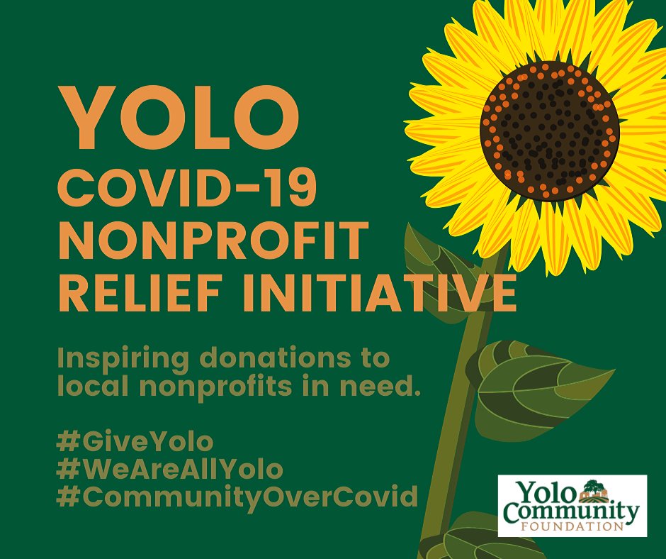 yolo_cf's tweet photo. Do you work with one of the many nonprofits here in the Yolo community helping our most vulnerable? The COVID-19 Nonprofit Relief Initiative can help. https://t.co/JmH8RHhzNd #GiveYolo #YoloNonprofits #WeAreAllYolo #CommunityOverCovid https://t.co/FoY6LsNsz6