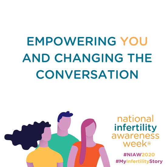 ohanabioscience's tweet image. It's National Infertility Awareness Week. We'll be following along with @resolveorg and @ResolveNewEng for resources, sharing our personal stories, and working to make sure everyone struggling with infertility knows #youarenotalone. #NIAW2020
