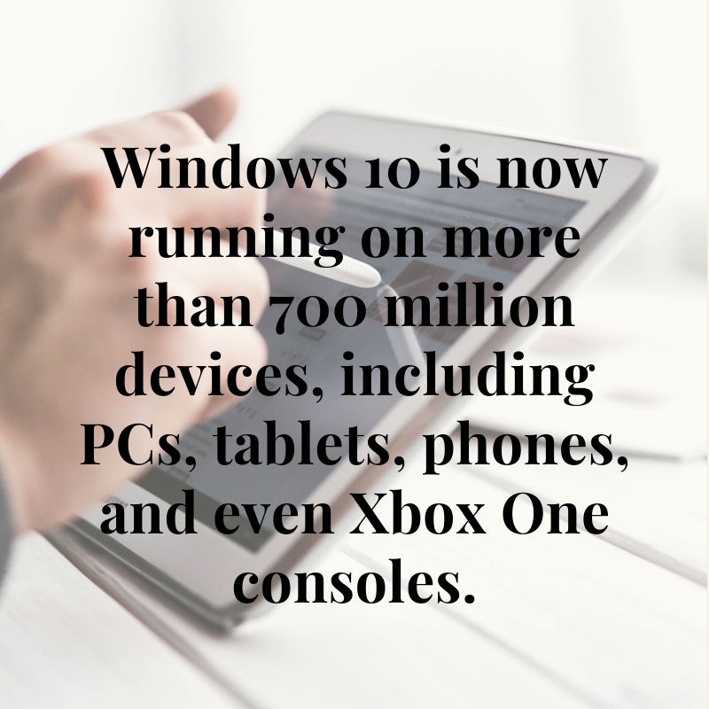 ComSourceNY's tweet image. Windows 10 is running more than 700,000,000 devices.  #windowscomputer theverge.com/2019/1/2/18164…