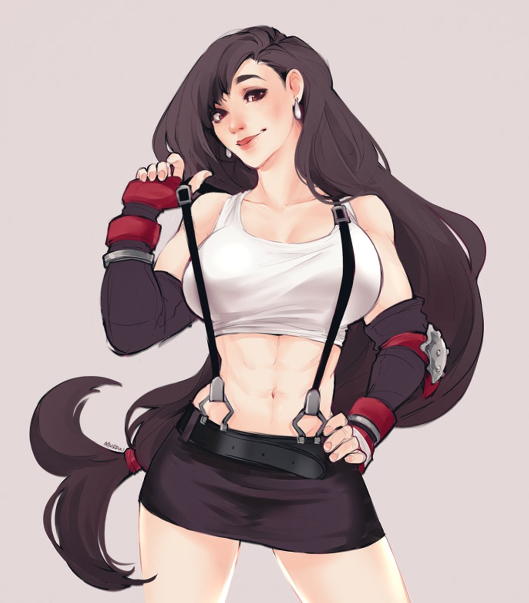 Some old Tifa fanart that I never posted on twitter!! 