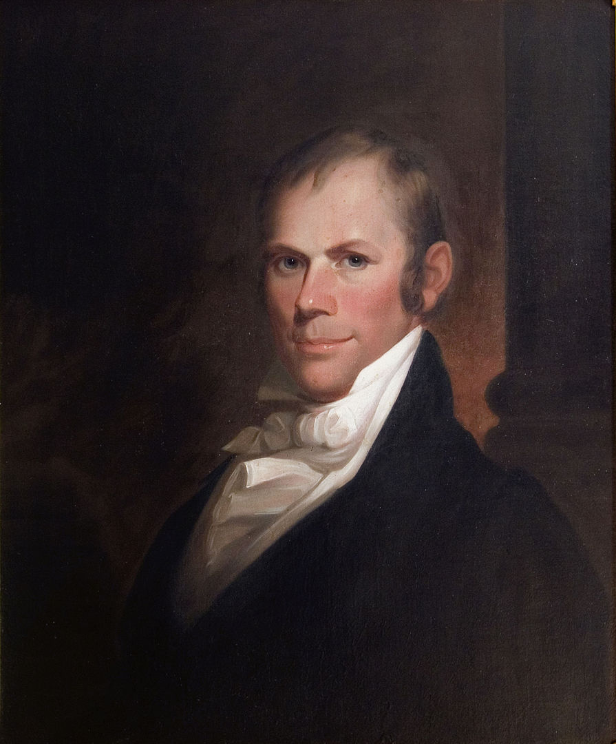 Here's Henry Clay (12th, 13th, 14th, 15th, 16th, 18th Congresses) looking regal AF with what appears to be about 6 layers atop one another. Let's hope this was winter.