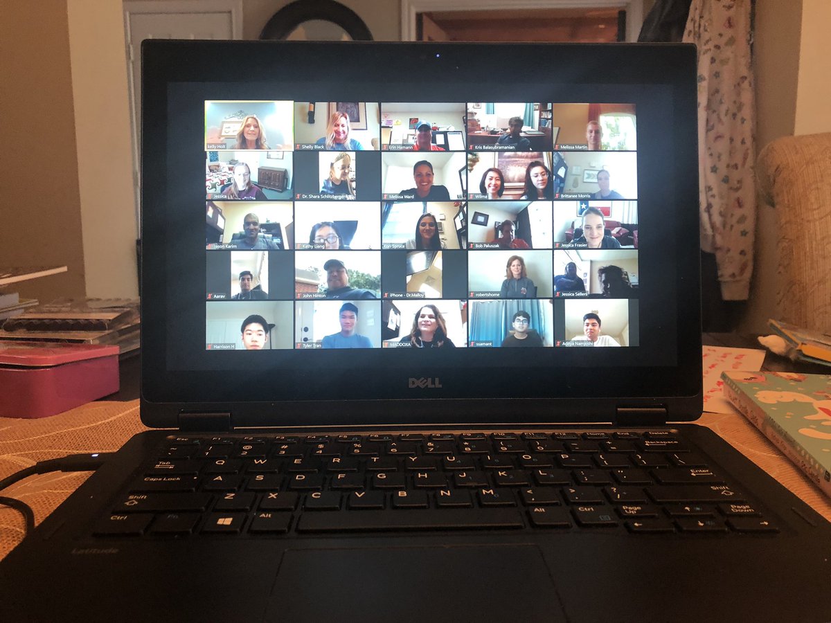Class of 2020 
TOP 10 Celebration via ZOOM this morning!! We are so proud of your hard work and dedication! ❤️💙❤️💙