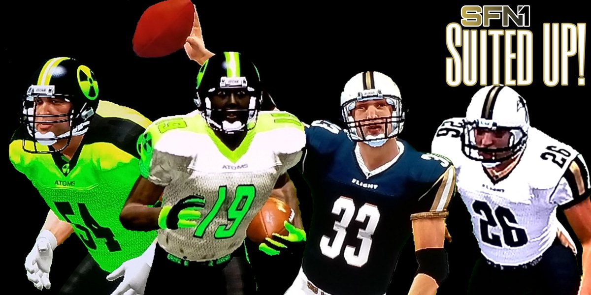 SFLNetwork1's tweet photo. Take a peek at the SFLm unis before the teams hit the field for their debut, SFN1 SuitedUp! #1football1family #suitedup
https://t.co/dKudOXySrd https://t.co/BDYjWK6c0Y