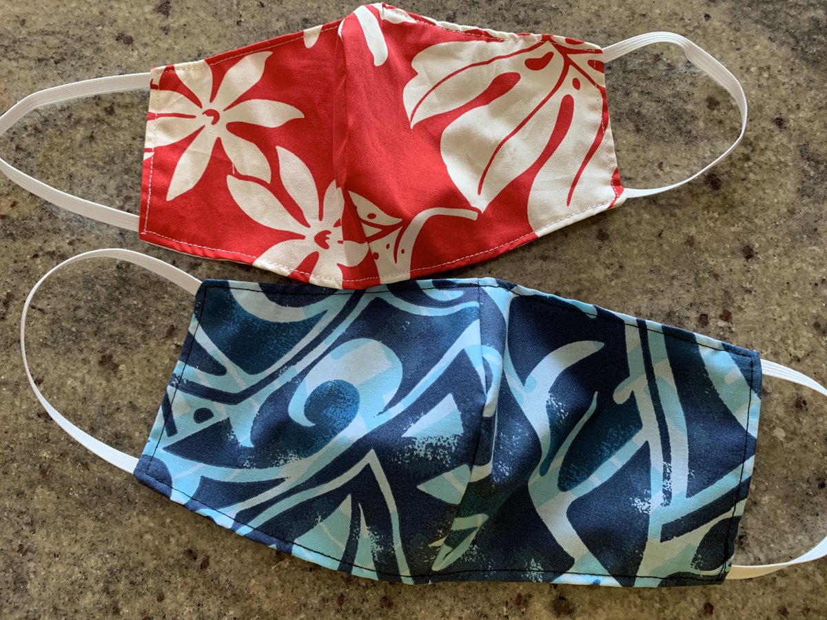 VickyArczynski's tweet photo. @sherinicolee Love ur videos &amp; how family oriented you all are❤️ I live in HAWAII &amp; work on #covid. The locals are making masks. I’d love to send your family some!!! Maybe you can post a selfie in it?  37% of Hawaii is unemployed. https://t.co/eDqe8QuLln LMK the colors you want!! https://t.co/R10RFXtPXj