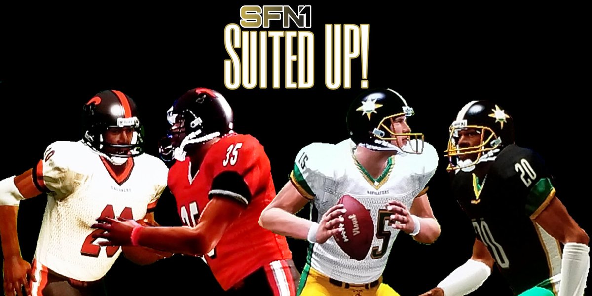 SFLNetwork1's tweet photo. Take a peek at the SFLm unis before the teams hit the field for their debut, SFN1 SuitedUp! #1football1family #suitedup
https://t.co/dKudOXySrd https://t.co/BDYjWK6c0Y