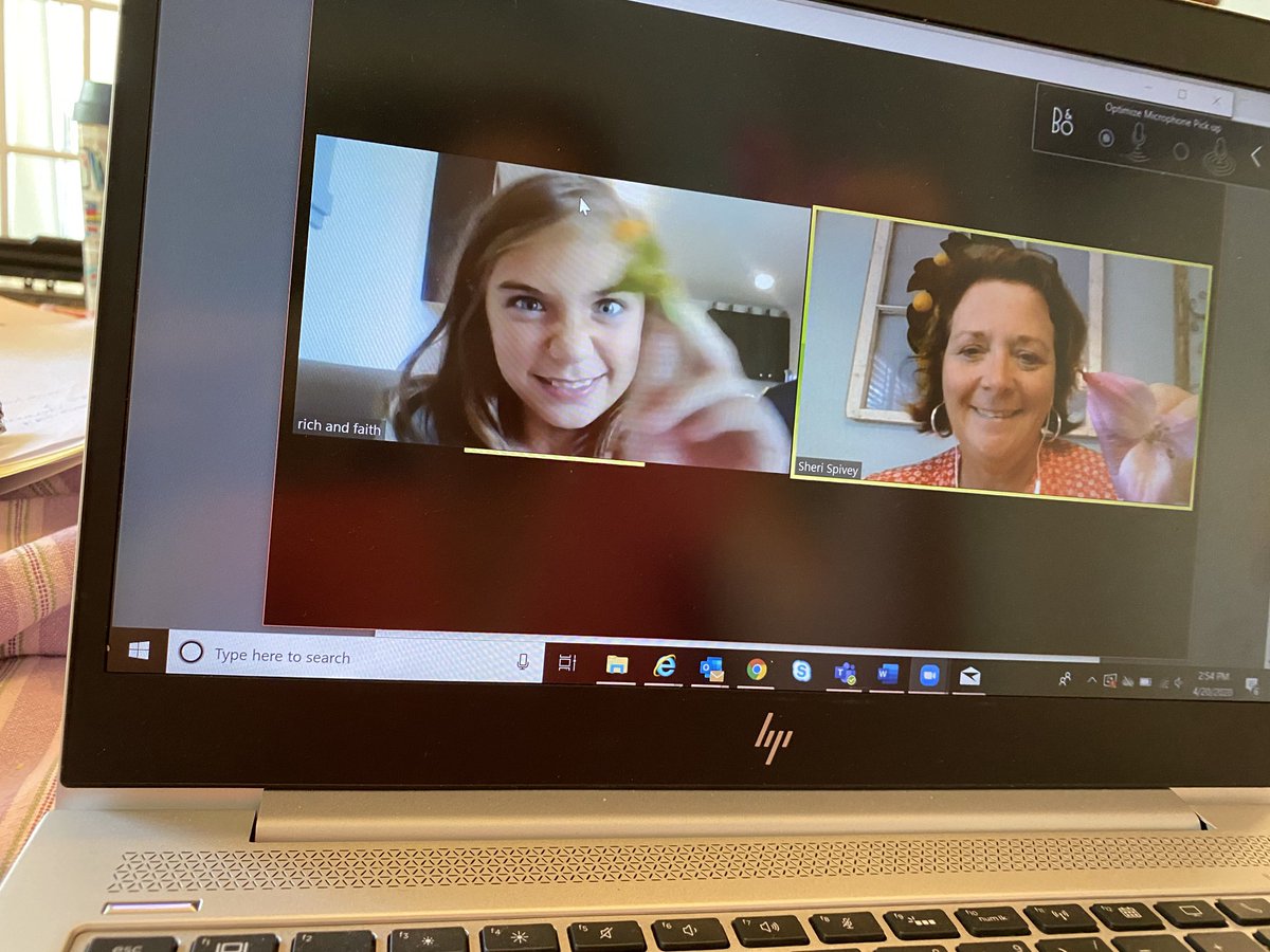 Learning about plants over Zoom since we can’t do the flower dissecting in person. <a href="/CEMEX_USA/">Cemex US</a> #BuildingCommunityTogether