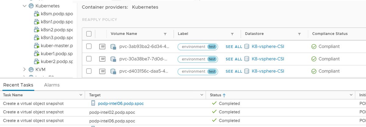 AndreDaCostaVaz's tweet photo. Learn how to protect your VMware Cloud Native Storage Kubernetes Containers with PowerProtect Data Manager!! visit your Customer Solution Center!!
#Iwork4Dell #DellEMCSolCtrs #DellEMCProtect #DellIreland #DellTechCSC #DellTech https://t.co/1f8biRwbh4