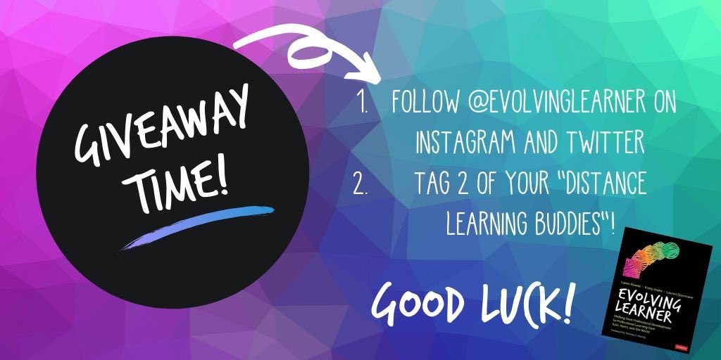 evolvinglearner's tweet photo. Who wants a FREE BOOK 🥳? Enter to win and tag some friends- Winners selected at random this Friday! #evolvinglearner #distancelearning #teacherstrong #teachersareheroes #teachingfromhome #Learningathome #schoolclosure https://t.co/Si3LWA1JgA