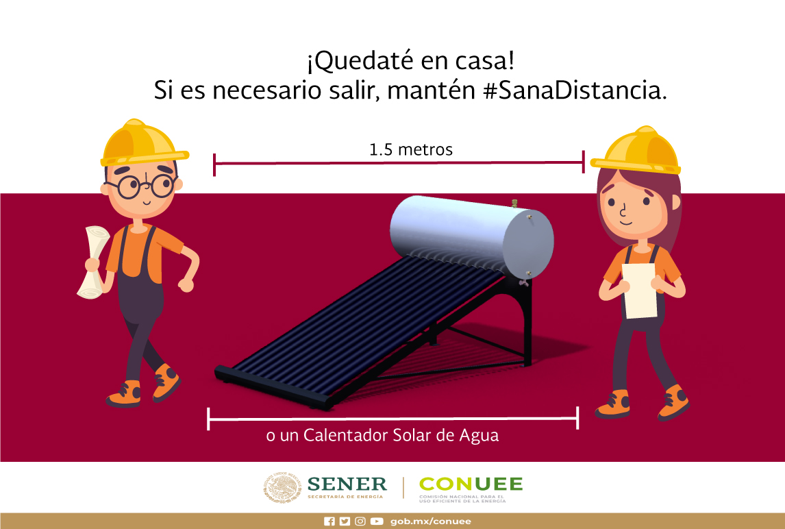 Sumándonos a los tips del <a href="/cneerunam/">CNEER 2025</a> para mantener la  #SanaDistancia.

¡Te dejamos nuestra referencia!
#CalentamientoSolarDeAgua