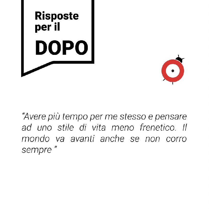 dopocommunity's tweet photo. Hai risposto alle tre domande sul #futuro? Tra le risposte ricevute finora torna frequentemente l’idea del #rallentare 🌳🤸🏾‍♀️🎸 Ma cosa significa gestire meglio il #tempo? Passa parola e partecipa alla nostra community https://t.co/WomQapwBX4 https://t.co/YzEx0ZpAQZ