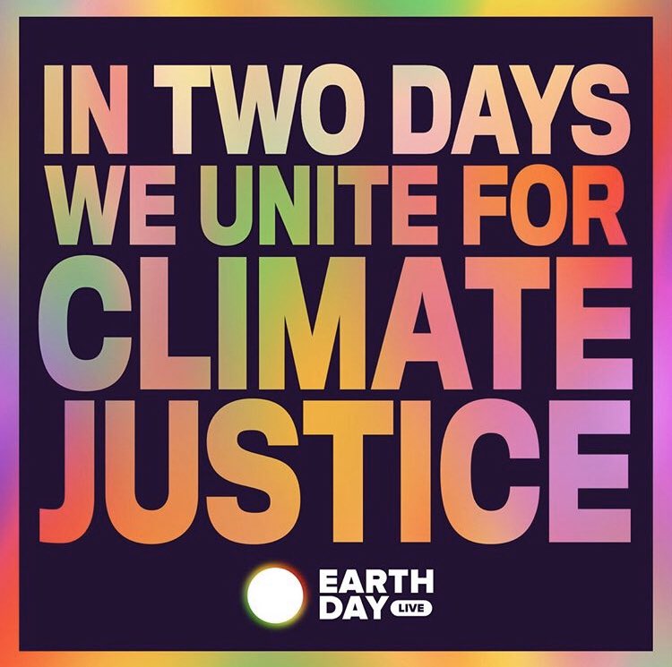 🌍EARTH DAY IS IN TWO DAYS🌎!⁣ Join us for 72 HOURS of digital action as #climatejustice organizers lead #EarthDayLive, a live stream featuring stories, discussions, & performances to address the climate emergency!⁣ ⁣ RSVP for the livestream: earthdaylive2020.org