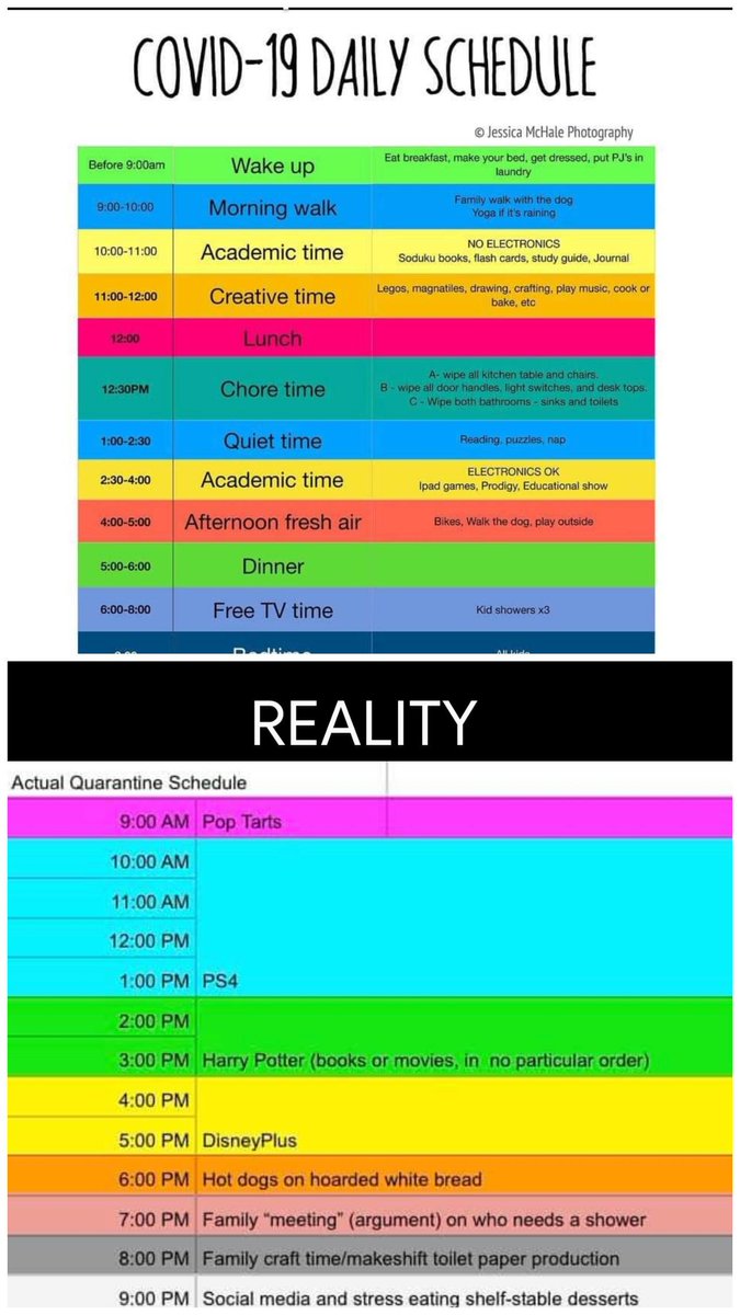 Tower_SHSU's tweet photo. Currently looking at both of these schedule’s thinking …”Am I the only one that feels this way? “ 
Trust me you’re not alone!
Use this time to ask yourself, “Am I truly using my time effectively?”

Rest. Reset. Release. Redefine. Realign https://t.co/QHlwIXXnTb