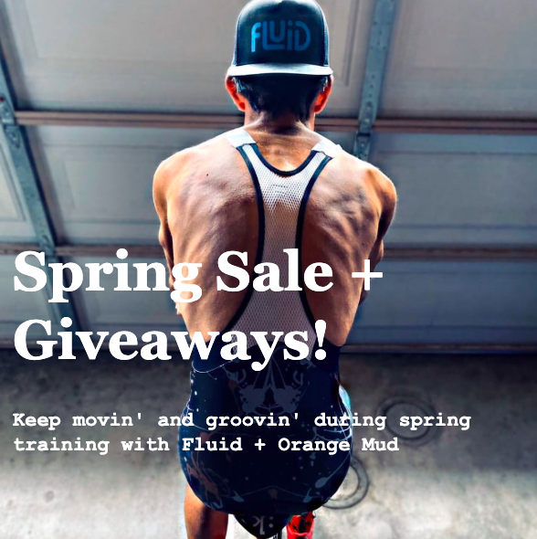 Our friends at Fluid are having a big sale plus you get a free Orange Mud multifunctional headwear with each order! Valid now through April 30th!