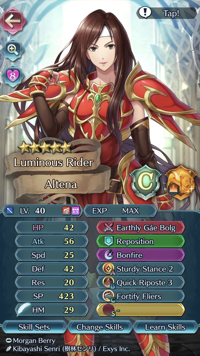 Geneology of the Holy WarI’m very unfamiliar with these next two entries in the franchise, but I think these ladies are just gorgeous. Altena is one of my many defensively-built fliers, and Ishtar has proven useful in clearing in-game content.  #FEH  #FireEmblem30th