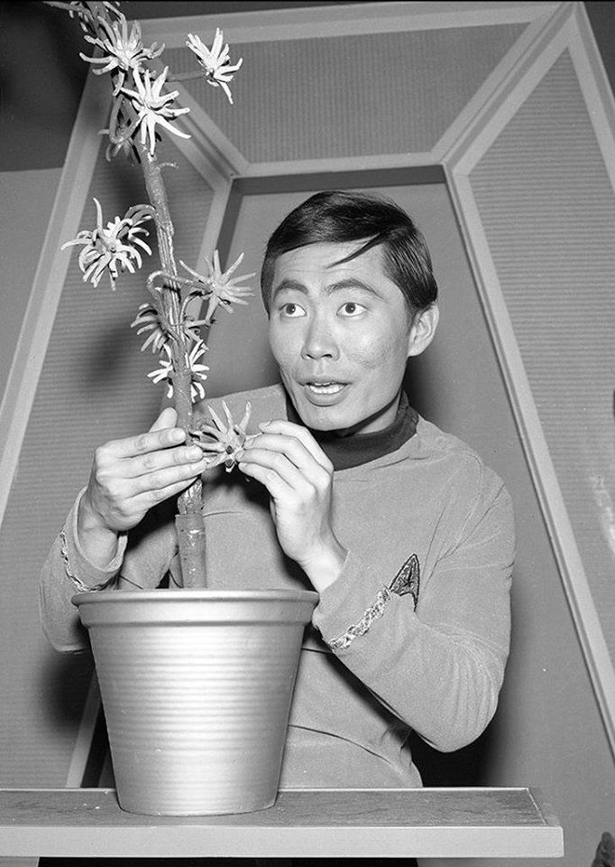 Happy Birthday to George Takei who turns 83 today! Pictured here as Mr. Sulu on Star Trek. 