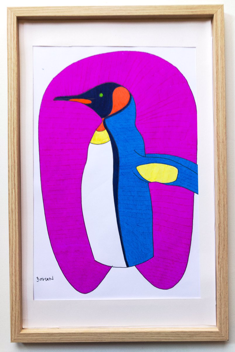 You can see the full range of works included here:  http://etsy.com/ie/shop/robbohan… but let me know in advance before u buy so I can create a specific listing for you with your choices.Little Blue Penguin (2020) & Penguin (2020)