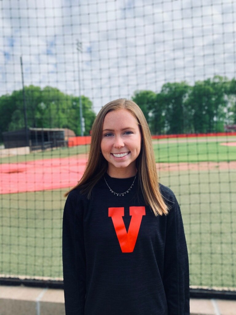 ViloniaB's tweet photo. #VTownBoys SR Spotlight is our data assistants: Molly Reed and Leighton Taylor. These two girls are our one-year senior managers. Thank you for the long, cold days and data entry. You young ladies provided for out Baseball family https://t.co/l7CD2HDPwr