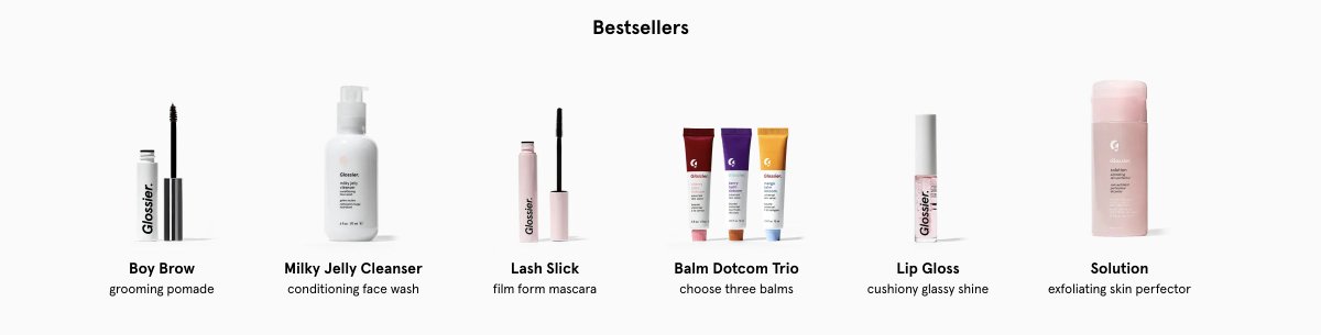 It all starts with their highly differentiated product names.Names like “Balm Dotcom” “Futuredew” & “Boy Brow” sound more like tumblr blogs than cosmetics, & that’s by design. They’re short, memorable, & culturally relevant.