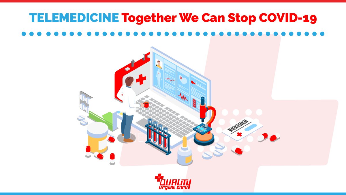 QualityCare_TX's tweet photo. Medical Care From Home
If you think you have coronavirus, give us a call or schedule a telehealth visit within minutes. https://t.co/HW3Zl9tSC0
...
#Coronavirus #CornavirusTesting #Covid19 #Covid19Test #UrgentCare #UrgentCareClinic #PaloAlto #WestSanAntonio #MedicalCenter #TX https://t.co/IHgULl0fmy