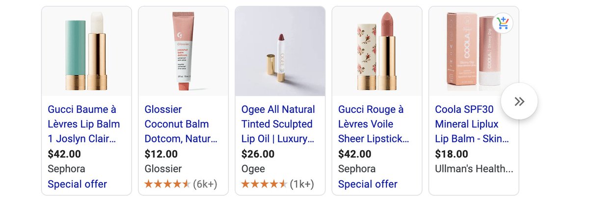 Imagine searching for products on Google and “Balm Dotcom” came up as a result. These names differentiate their products from the outset, sparking curiosity with potential customers to see what they’re all about.