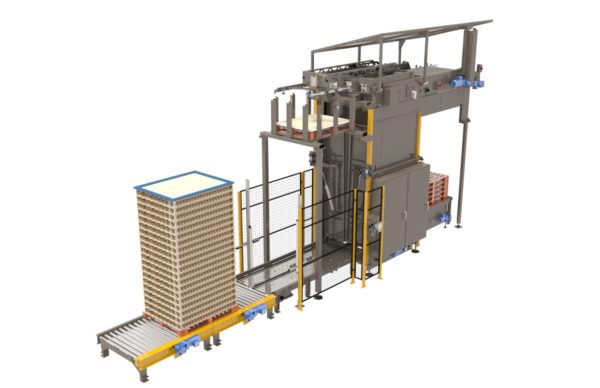 The Alpha Turbo™ High Level Bulk Depalletizer from <a href="/ArrowheadSystem/">Arrowhead Systems</a>  is the world’s most advanced Depalletizer offering a simple-to-use operator interface, and equipment &amp; production data monitoring.