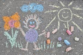EskoCommunityEd's tweet image. Draw pictures shapes and letters on your sidewalk or driveway with chalk. #Mondaymathtips #Earlychildhoodeducation