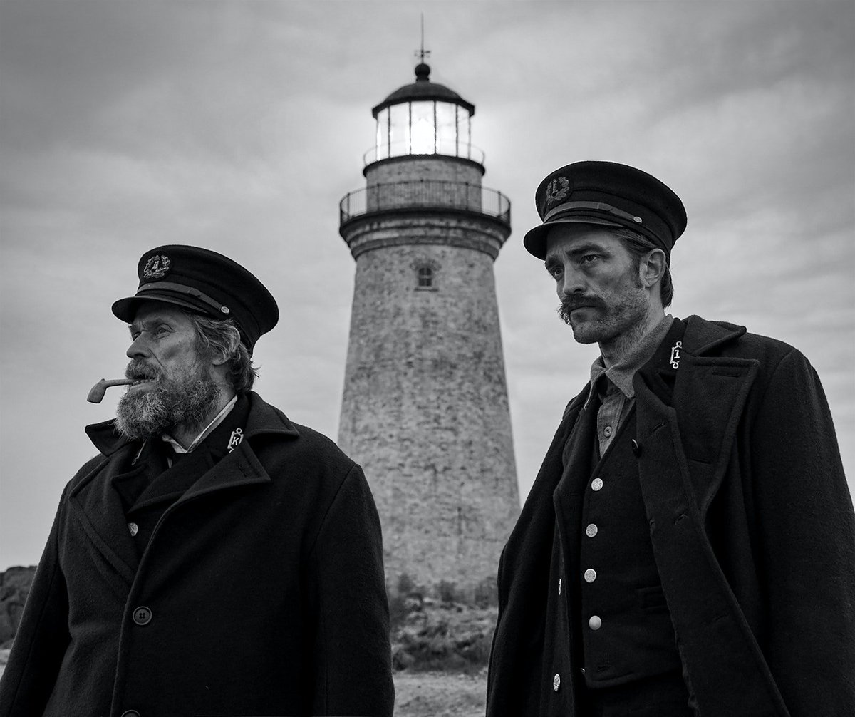The Lighthouse. I’m a little bit perplexed with what I just watched, not totally my style, but I enjoyed watching it. Breathtaking acting at times, Willem Defoe with an oscar worthy performance, and Robert Pattinson class as well. Can’t wait to see him in Tentet and The Batman 