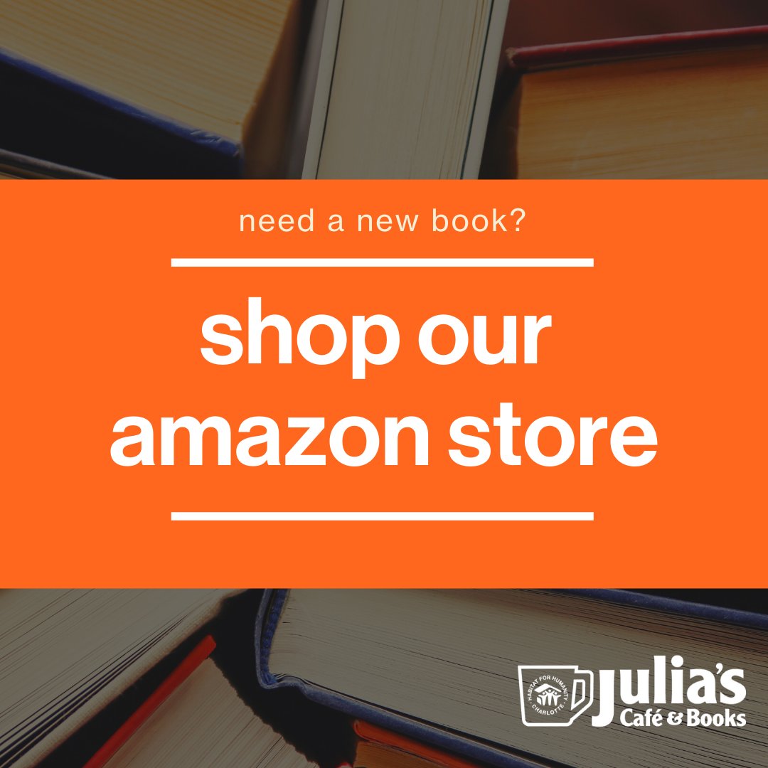 JuliasCoffee's tweet image. Need a new book to read but your favorite used bookstore is closed? Check out our online store! 
Remember, every book purchase helps build homes here in #CLT!

Check it out here: soo.nr/b8fh

#DrinkItReadItBuildIt #OrderIt #booksbuildhousestoo #usedbookstore  ☕📚🔨