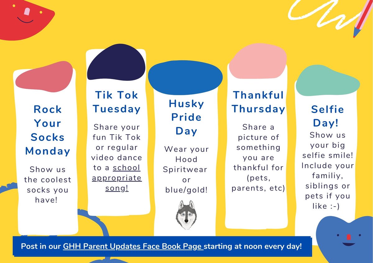 GHHMSDerry's tweet photo. GHHMS Spirit Week!!!! https://t.co/vLpLAEwJcA