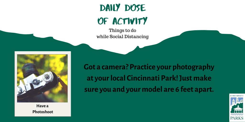 CincyParks's tweet photo. Feeling photogenic for today's #DailyDoseOfActivity ? π· https://t.co/zhob5BjJ5a