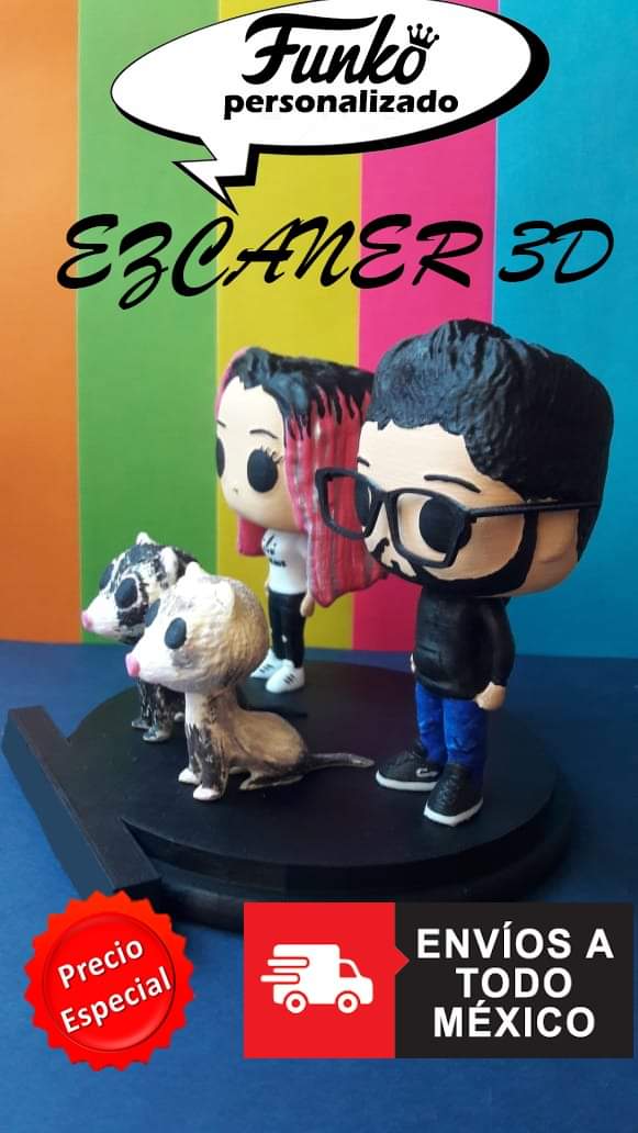 Ezcaner3's tweet photo. Se aproxima el 10 de Mayo y para aquellos que son afortunados de tener aún a su lado ese gran tesoro que la vida nos da, les ofrecemos esta buena opción de regalo para sus mamás. 

Funkos personalizados! Aprovecha nuestros precios especiales!!!.

#Funko #funkopop #Impresion3D https://t.co/T5Xg1tQNXz