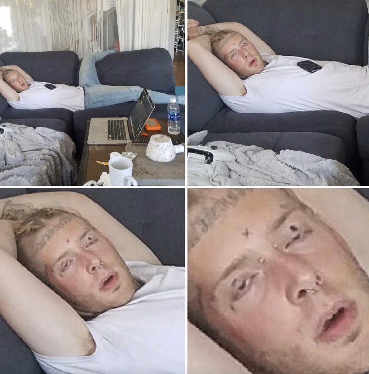 IAMTOMMACDONALD's tweet photo. In honor of 4/20...here’s a pic of me DESTROYED the last time I smoked weed 😂😂😂

HAVE A GREAT ONE GUYS!!! https://t.co/n4DtYk55xh
