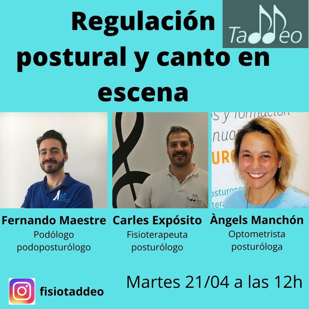 Esto es mañana!!!! #fisioterapiaenartesescénicas #fisioterapiadelavoz #fisioterapiadelcanto #medicinadelasartes #posturología