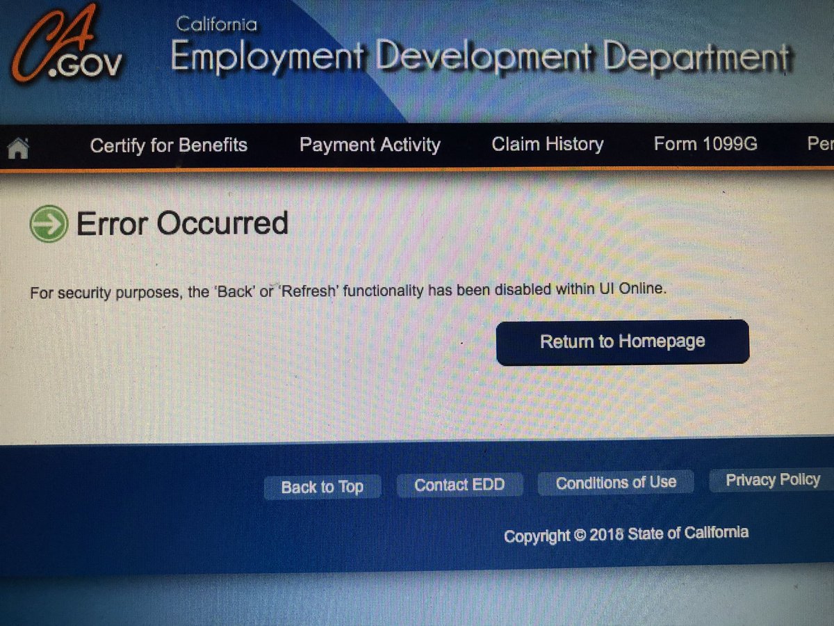 BettyWhiteCat1's tweet photo. @CA_EDD - sooooo....HOW MANY WEEKS DO I HAVE TO WAIT BEFORE I GET AN EMAIL RESPONSE FROM YOU? 

Been trying FOR WEEKS to get through!!
And your bullshit website keeps crashing! 

WHERE IS MY DEBIT CARD?

WHY ARE MY BENEFITS THE WRONG AMOUNT? 

#EDD #eddCA #unemploymentbenefits https://t.co/uggr7KTeTp