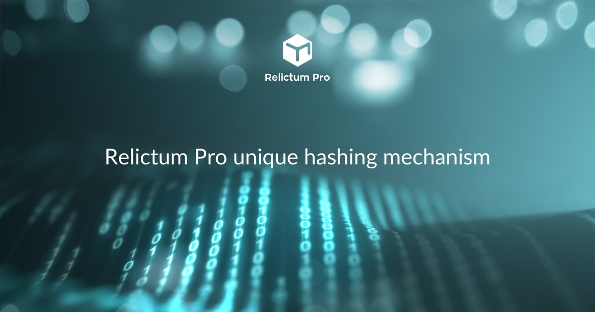 #RelictumPro is a supplemented modification of #SHA1-based #hashing mathematics. The main advantage of it is in converting from 20 bytes to 32 bytes (in your own #hash). This gives a high #crypto-stability, including from a promising quantum computer.