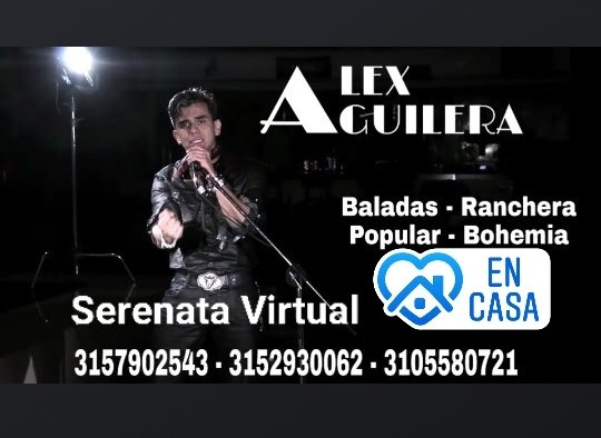 _ALEX_AGUILERA's tweet photo. En #cuarentema #serenatavirtual #cantantesbogota #musicapopular #musica #cantanteranchero #cantantes #cantantesolista #compositor #compositores #restaurantes  #showenvivo #cantante #cantautor #serenata #celebraciones #mariachis #baladas #baladas70s #baladas80s #baladasdelayer https://t.co/RjwrETwFbE