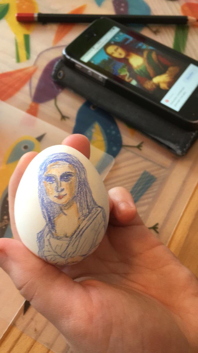 maelynn05729448's tweet image. Soo im normally not really active on Twitter but I’ll try my best to now post as much drawings I can and keep u guys updated! So here’s some pictures I made from my Easter egg...I painted the monalisa on it..#art