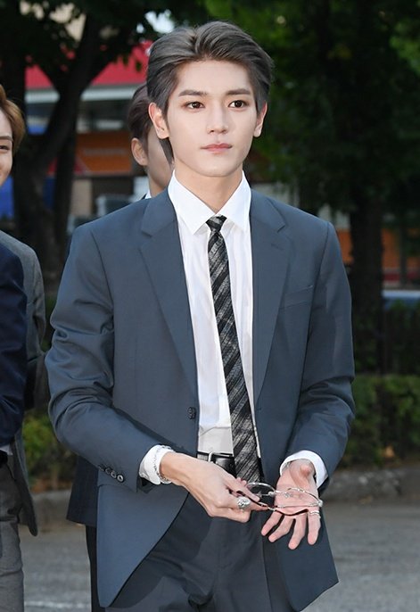 taeyong in a suit, a compilation: