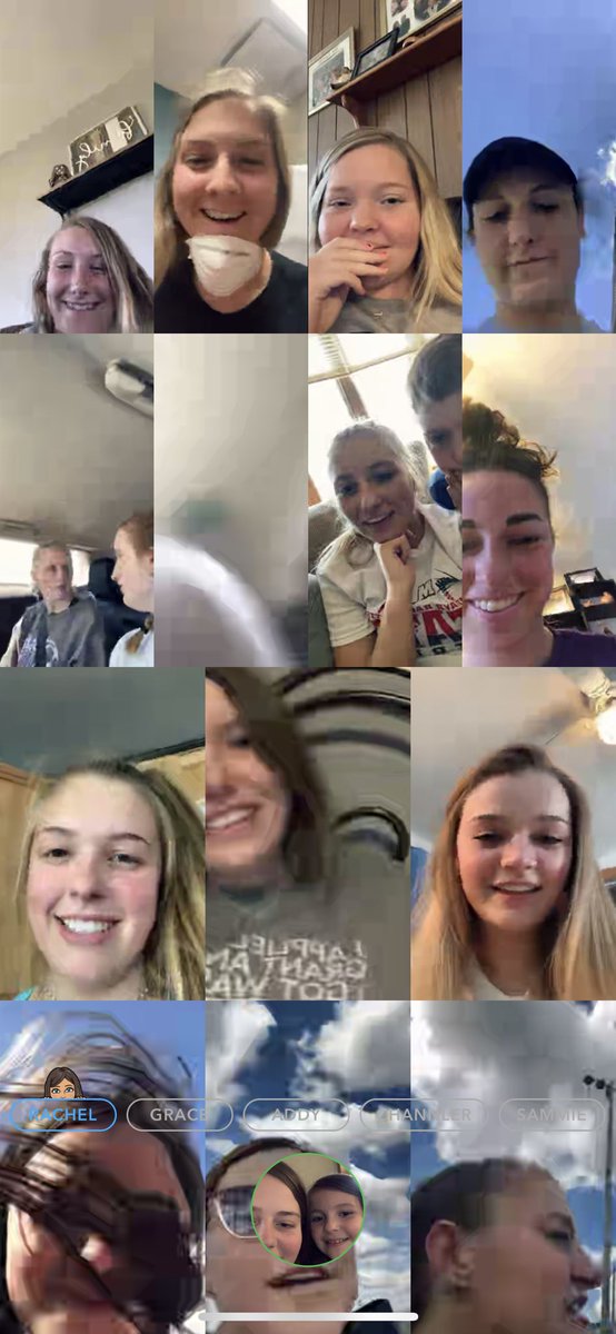 created a group chat with some girls in the poi conference today since we won’t be competing for a while. ❤️❤️