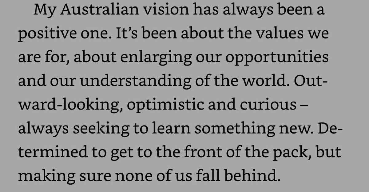 I will leave it to  #auspol to explain why this is fucking hilarious but the quick version is that Malcolm turnbull has always been a low-rent Paul Ryan. He is a man who, having amassed wealth, thinks that “falling behind” is a personal decision.