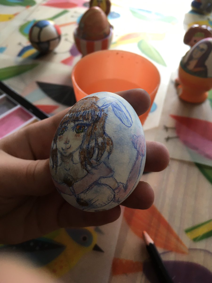 maelynn05729448's tweet image. And at last my real master peace my self made anime Easter bunny girl thing or something! #anime #art