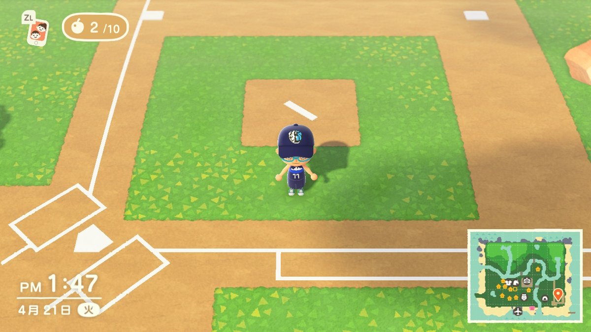 野球場にあつまれどうぶつの森 タグでスタジアム的空間を創造しはじめる愛すべき野球ファンの皆さま (4ページ目) - Togetter