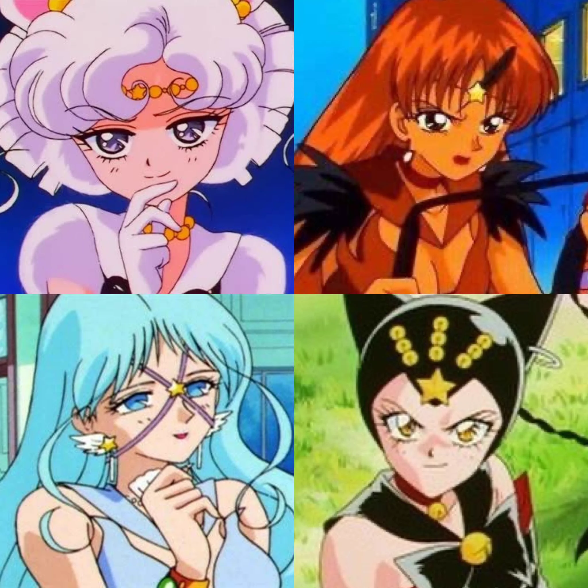 ｾｰﾗｰﾑｰﾝ?戦士達にも劣らない可愛いさの敵キャラ勢♀️露出も凄いwww