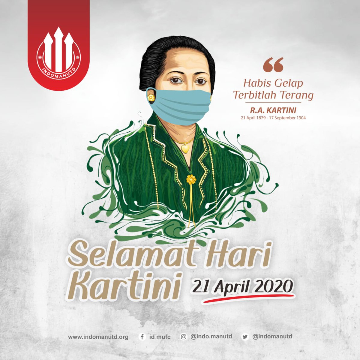 Habis gelap terbitlah terang.
Selamat Hari Kartini
